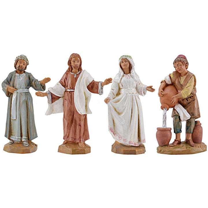 Escena de las Bodas de Caná 12 cm Fontanini