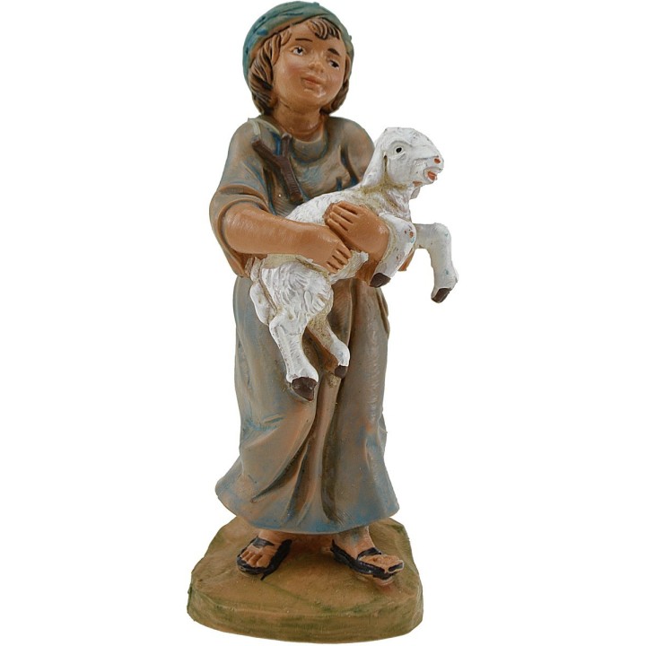 Niño con cordero 12 cm Fontanini