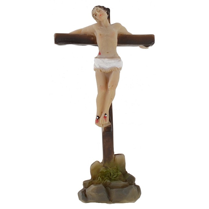 Statue Pasquali ladroni crocifissi sul Calvario 5 cm