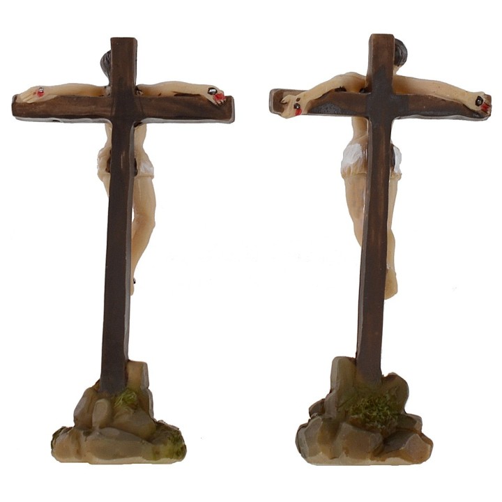 Statue Pasquale ladroni crucifixes on Calvary 5 cm