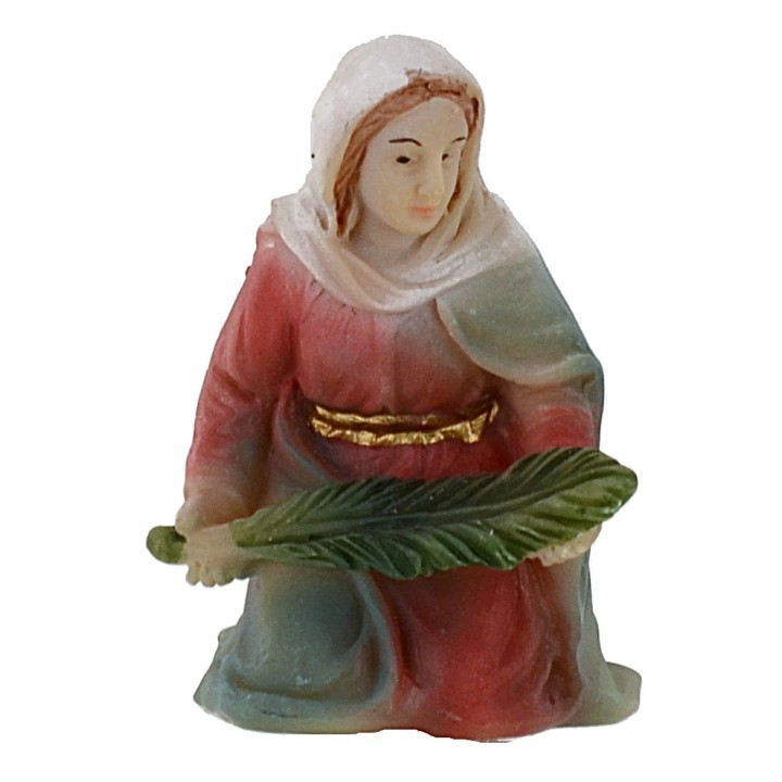 Statue Pasquali folla che accoglie Gesù 5 cm