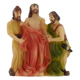 Estatua Pascual escena Despojo de Jesús serie 5 cm