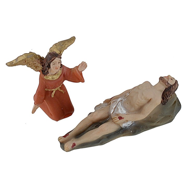 Statue Pasquali Gesù Cristo al sepolcro 5 cm