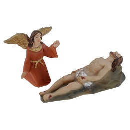 Statue Pasquali Gesù Cristo al sepolcro 5 cm