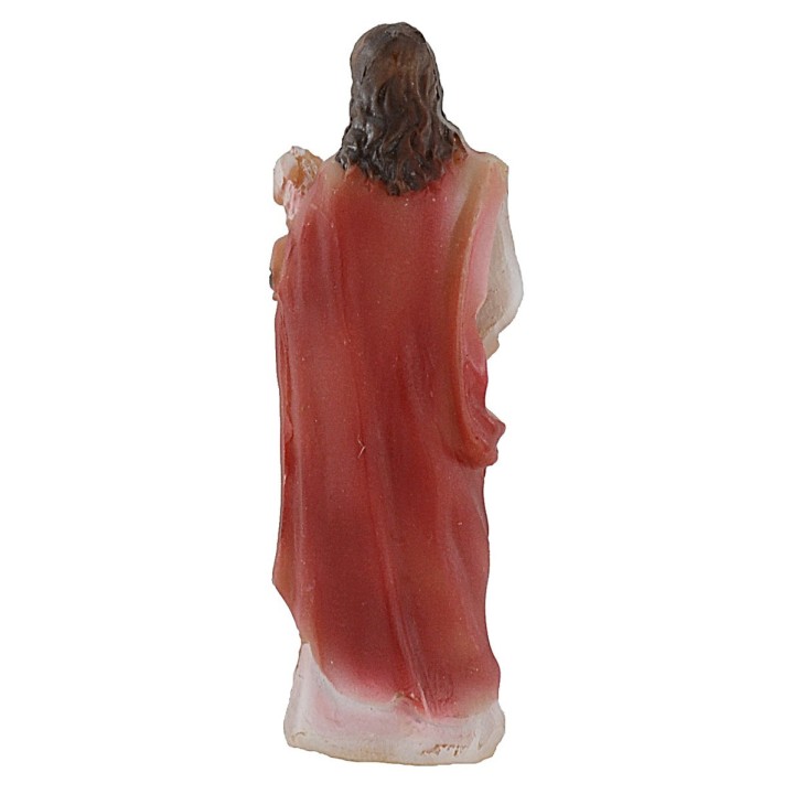 Estatua Pascual Buen Pastor con cordero 5 cm