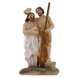 Statue Pasquale scene Baptism of Jesus 5 cm
