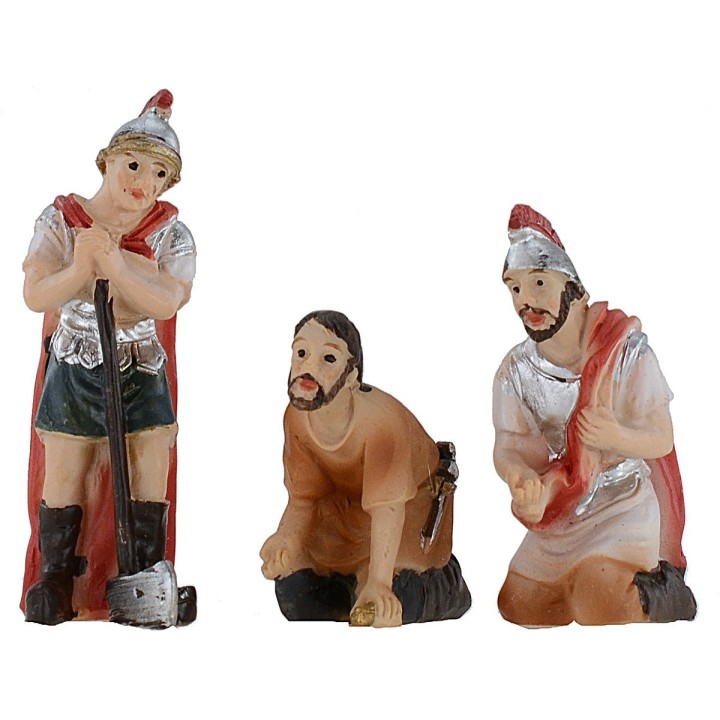 Statue Pasquali per scena Spoliazione serie 5 cm