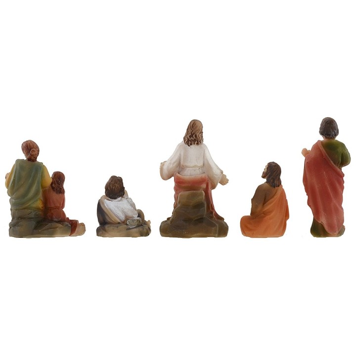 Estatuas de Pascua escena Sermón de la Montaña 5 cm