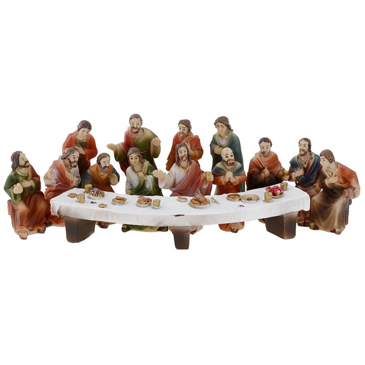 Estatuas Pascuales escena Última Cena 5 cm