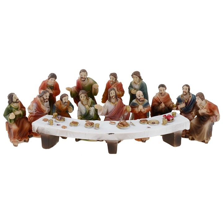 Statue Pasquali scena Ultima Cena 5 cm