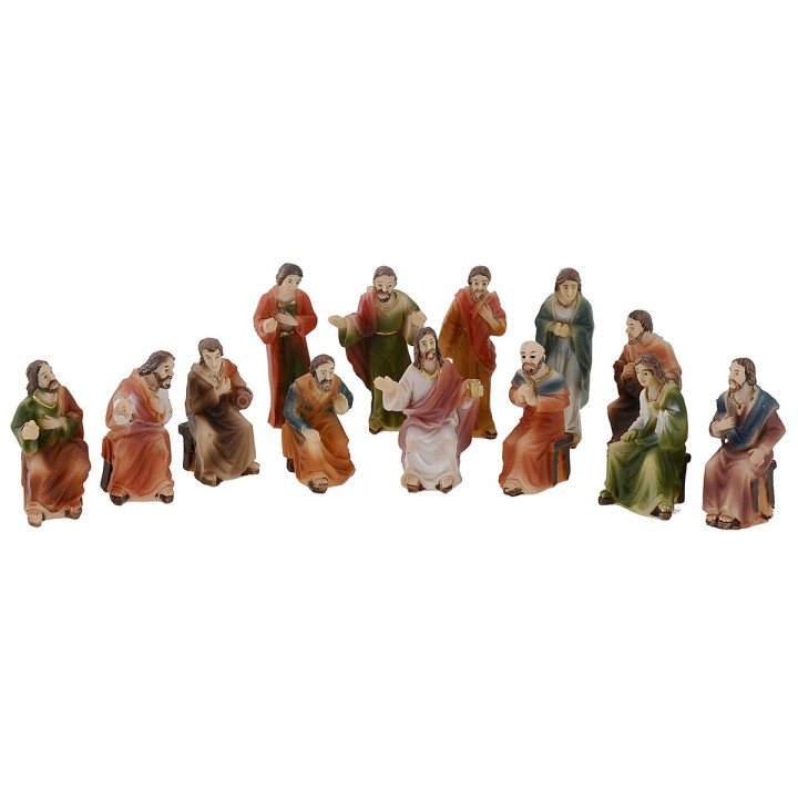 Estatuas Pascuales escena Última Cena 5 cm