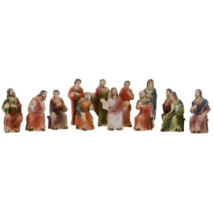 Estatuas Pascuales escena Última Cena 5 cm