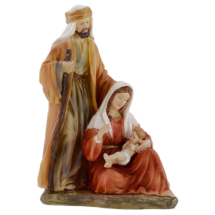 Natividad en resina cm 15x7x19,5 h