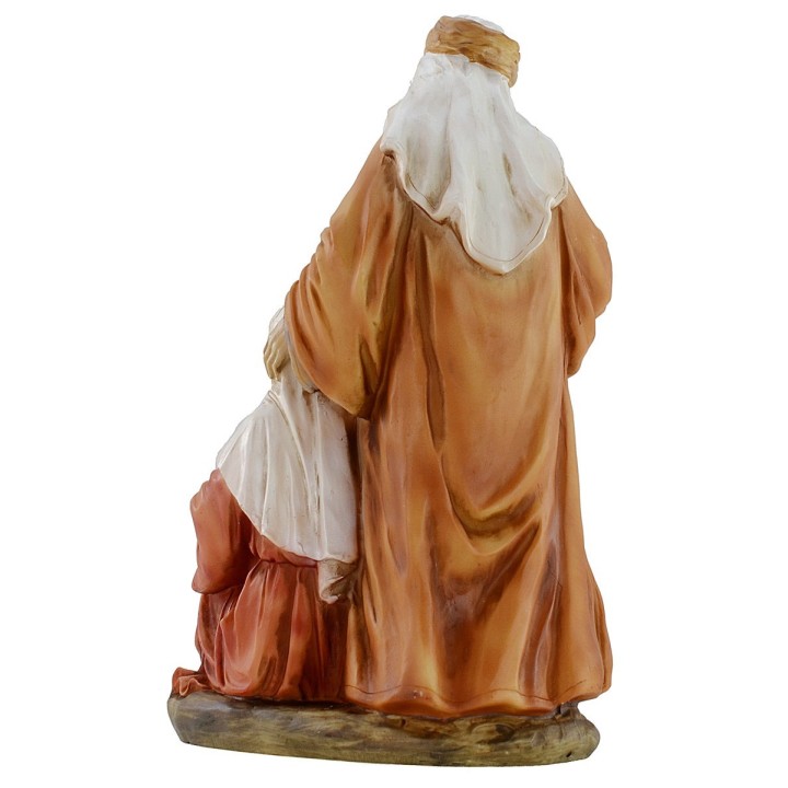 Natività in resina cm 15x7x19,5 h