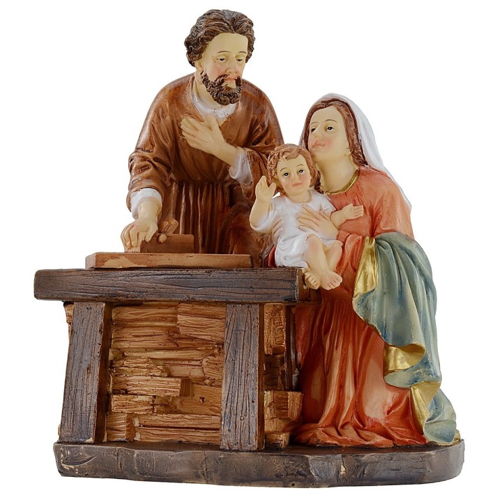 Family in resin cm 14x10x18 h