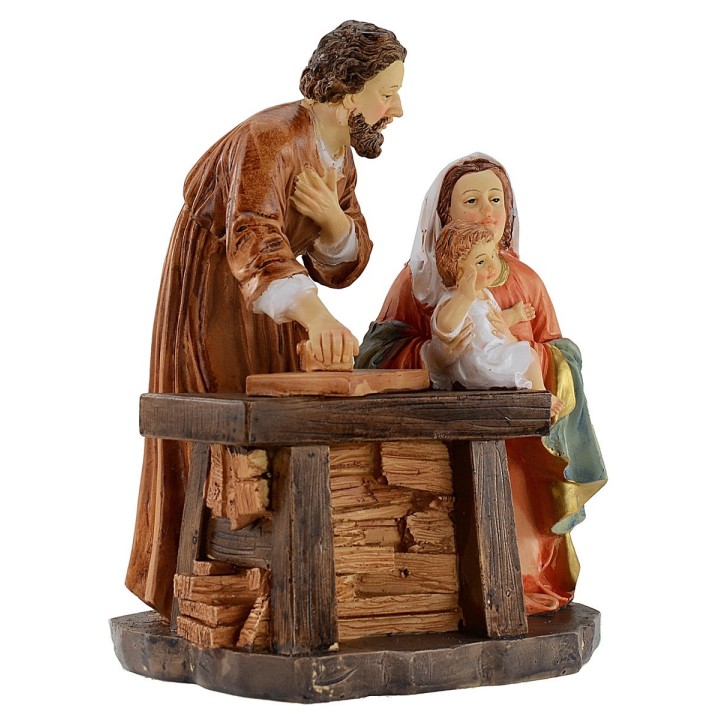 Famiglia in resina cm 14x10x18 h