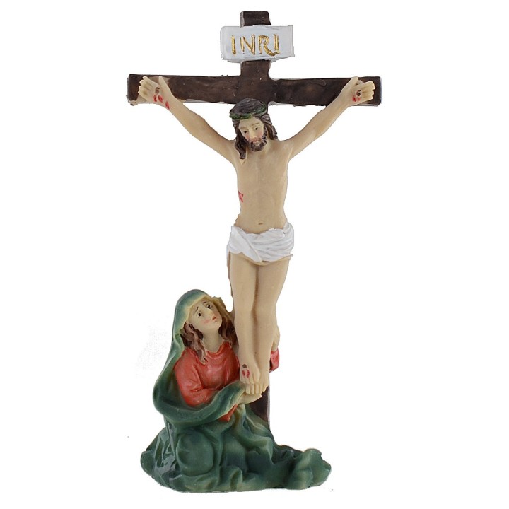 Estatuas de Pascua escena de la Crucifixión de Jesús 5 cm.