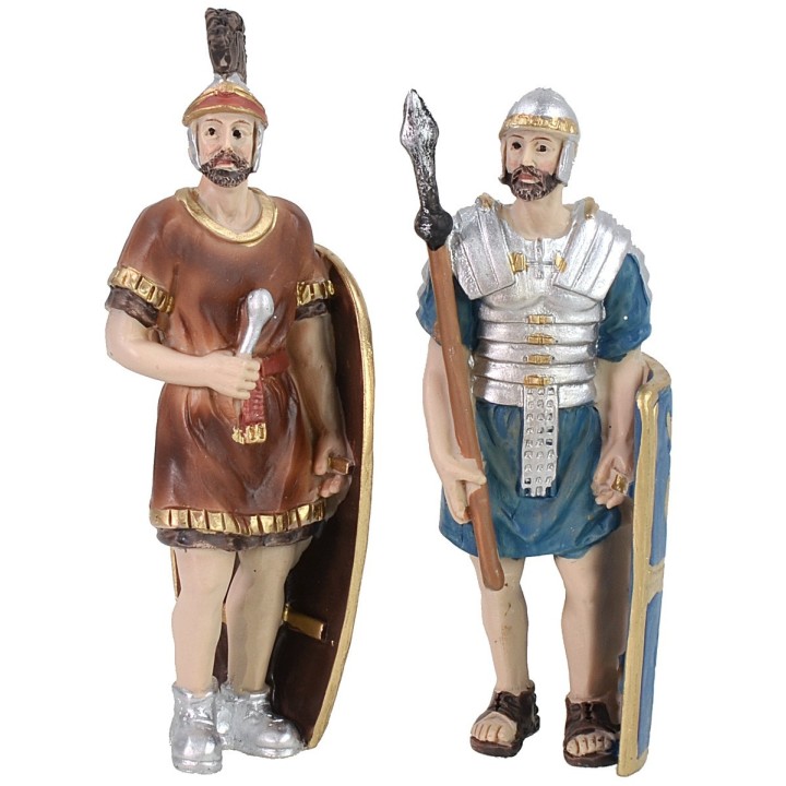 Soldati romani cm 9 Statue Pasquali