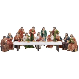 Última Cena cm 9 Figuras Pascuales