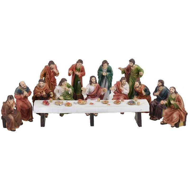 Última Cena cm 9 Figuras Pascuales