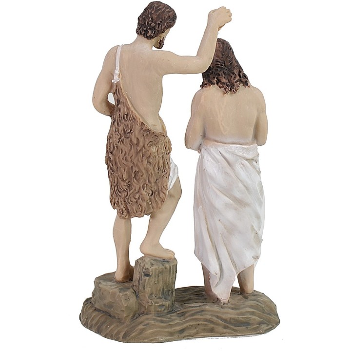 Paschal statue scene of the Baptism of Jesus 9 cm