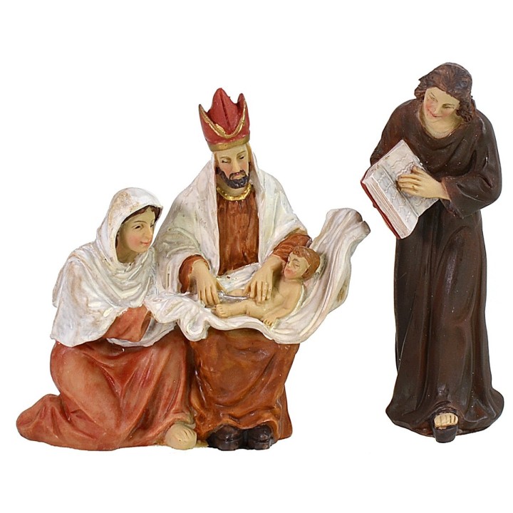 Circumcision scene of Jesus 9 cm Easter Statues
