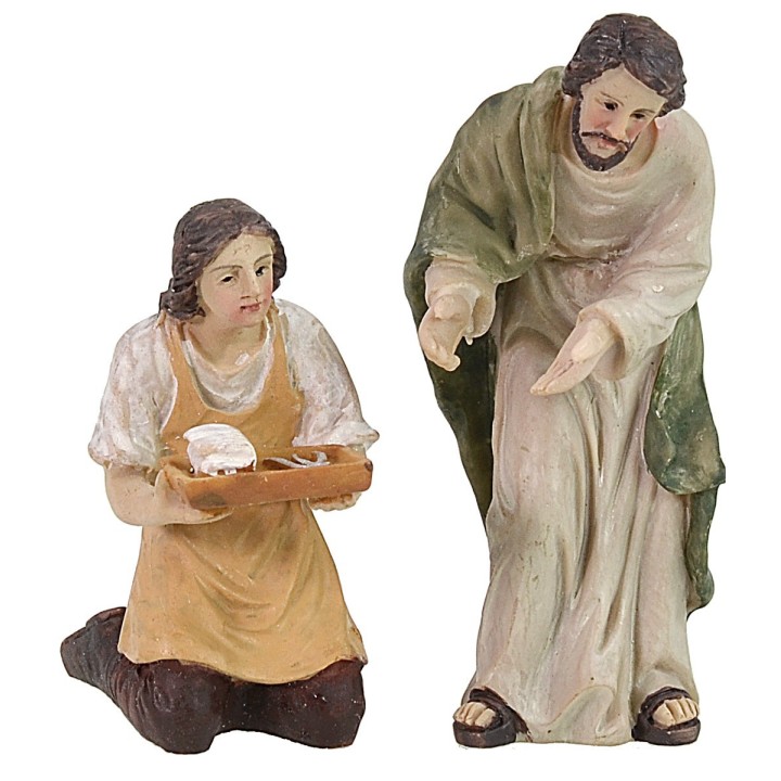 Circumcision scene of Jesus 9 cm Easter Statues