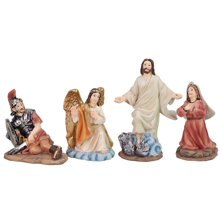 Resurrección de Jesús cm 9 Estatuas Pascuales