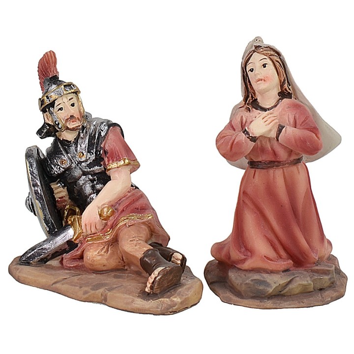 Resurrección de Jesús cm 9 Estatuas Pascuales