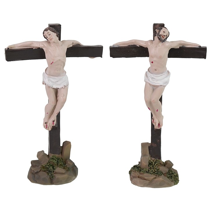 I due ladroni cm 9 Statue Pasquali