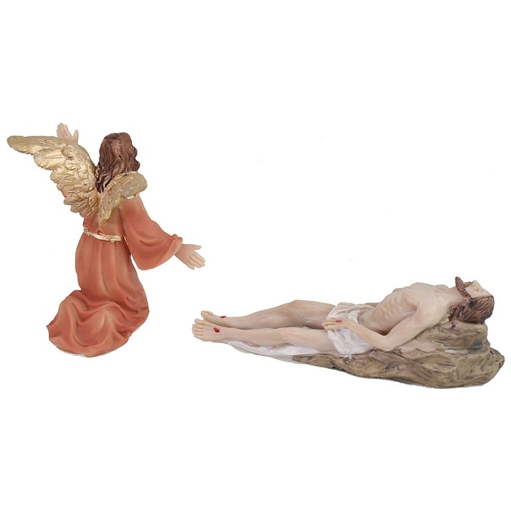 Estatua de Jesús muerto de 9 cm para Pascua
