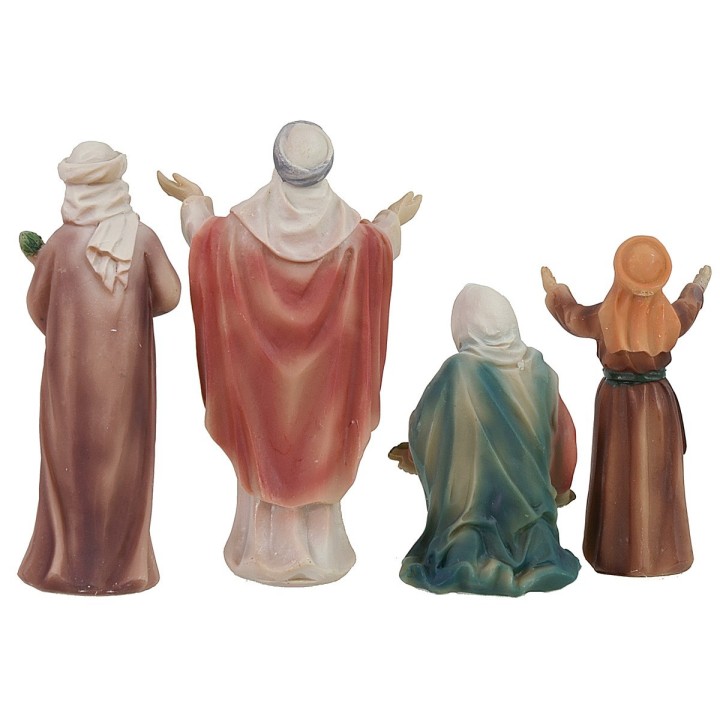 Crowd welcoming Jesus 9 cm Easter Statues