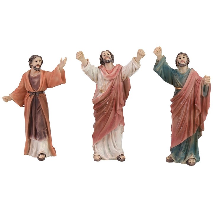 Crowd welcoming Jesus 9 cm Easter Statues