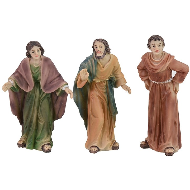 Crowd welcoming Jesus 9 cm Easter Statues