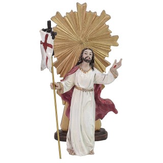 Apparizione di Cristo risorto cm 9 Statua Pasquale