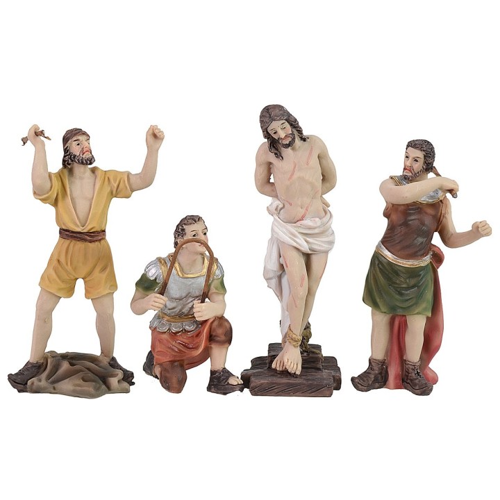 Flagellazione di Gesù cm 9 Statue Pasquali