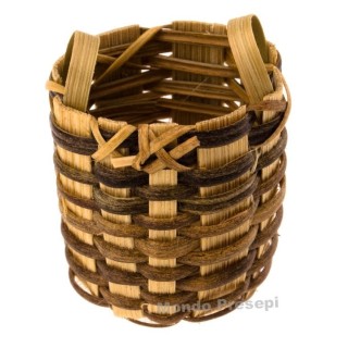 Cesto in vimini ø cm 3 x 4 h.