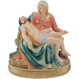 Piedad de la Virgen María con Jesús muerto en sus brazos h.