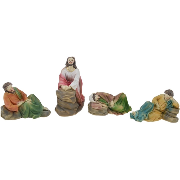Jesús en el huerto de Getsemaní cm 13 Estatuas Pascuales