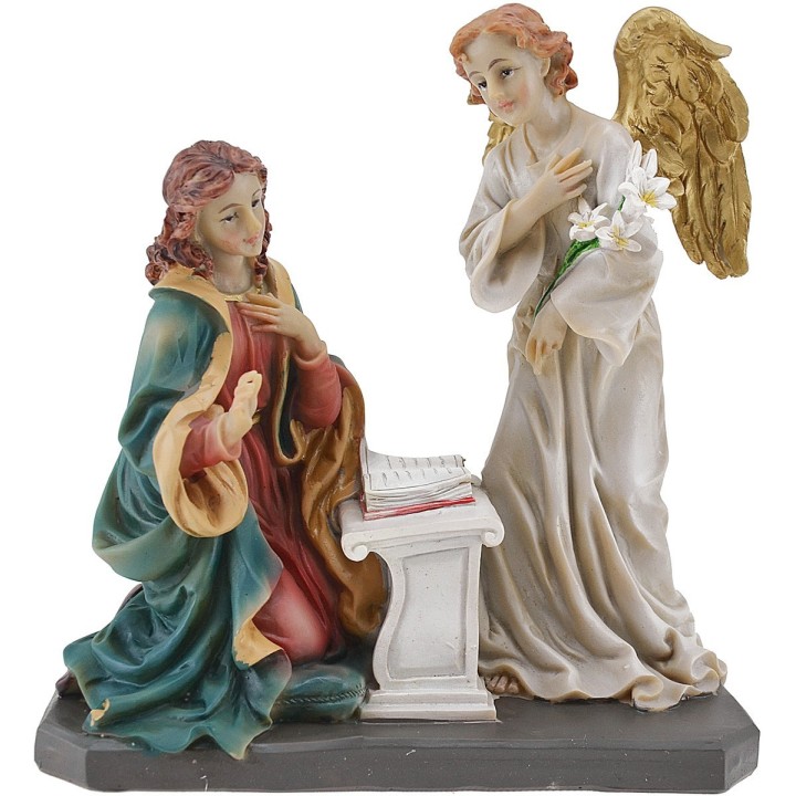 Anunciación cm 14 Estatuas Pascuales
