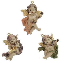 Set of 3 putty to hang in resin cm 5