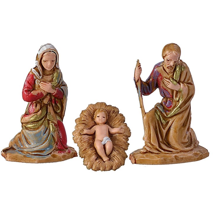 Nativity 3 subjects series 3.5 cm Landi Moranduzzo