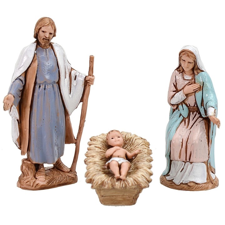 Natività set 6 pz cm 6,5 cost. 