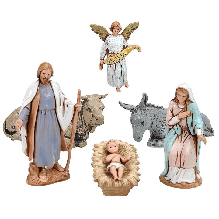Nativity set 6 pcs 6.5 cm cost. 