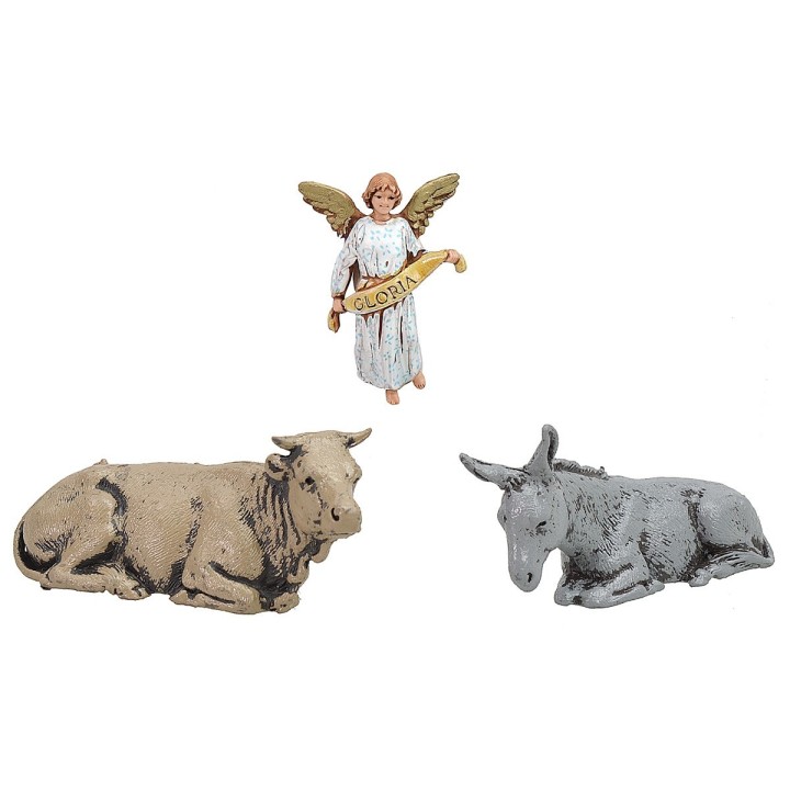 Natividad set 6 piezas cm 6,5 cost. 