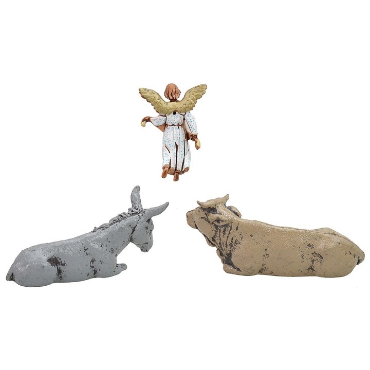 Natività set 6 pz cm 6,5 cost. 