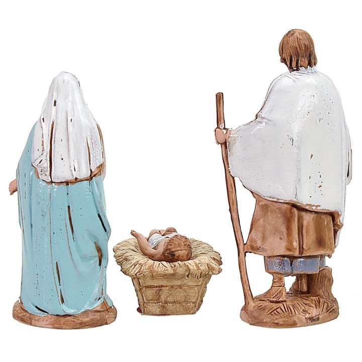 Natividad set 6 piezas cm 6,5 cost. 
