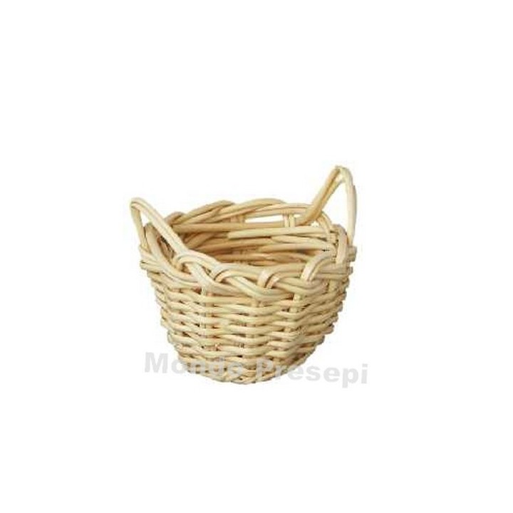 Cesta de mimbre ø cm 2,5