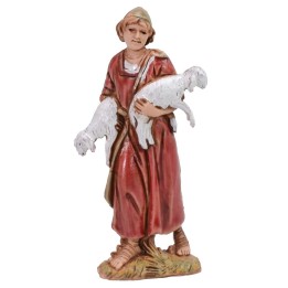 Shepherd with lambs 6.5 cm cost. 
