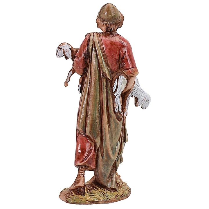 Shepherd with lambs 6.5 cm cost. 
